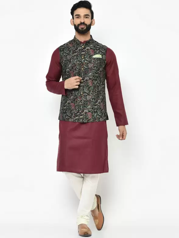 Men Kurta with Churidar - image 7