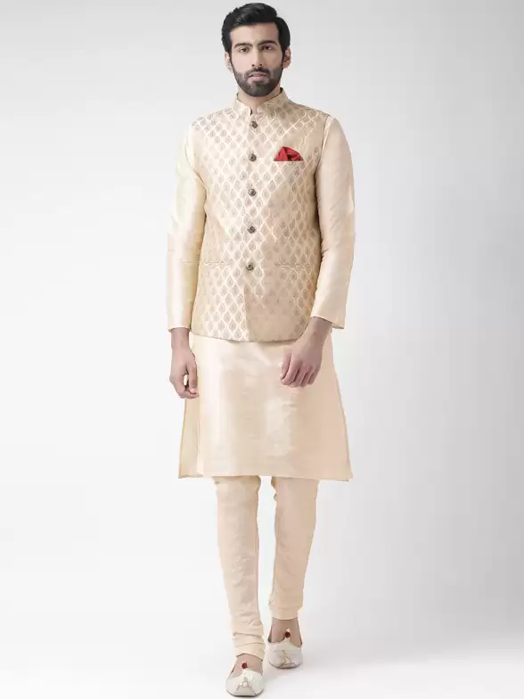Men Kurta with Churidar - image 7