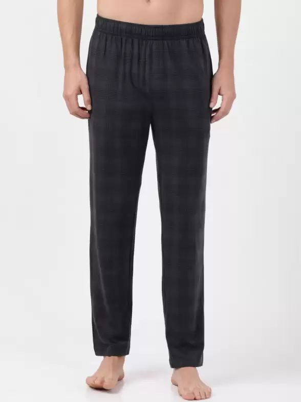 Men Checked Lounge Pants - image 7