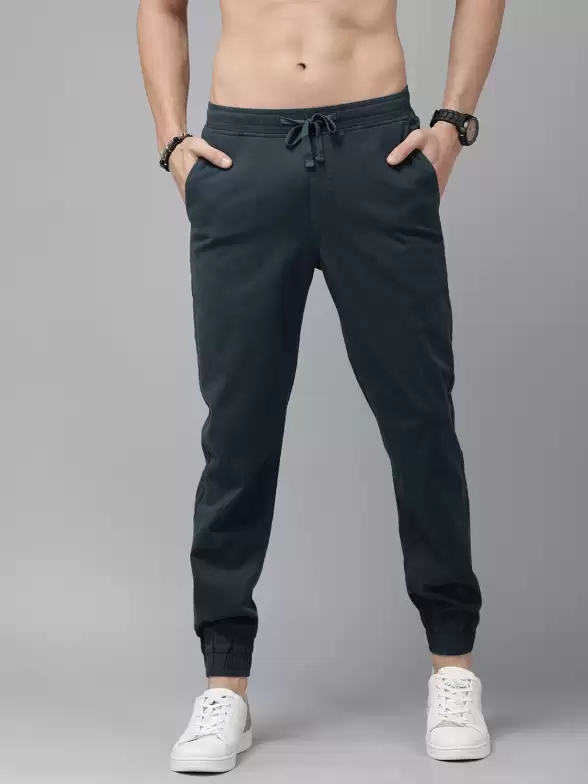 Men Slim Fit Cotton Joggers - image 7