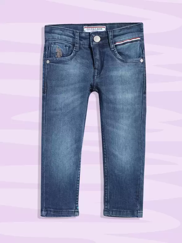 Boys Skinny Fit Mid-Rise Jeans - image 7