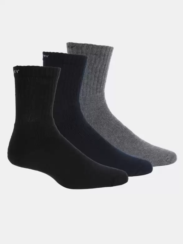 Men Pack Of 3 Calf-Length Socks - image 7