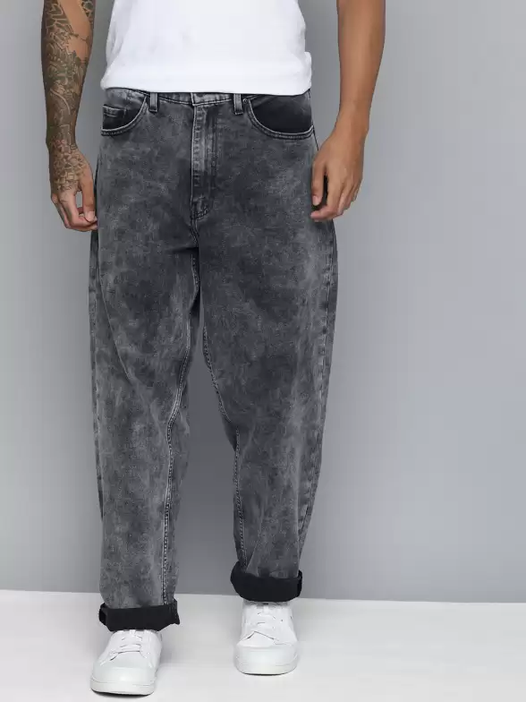 Men Baggy Tapered Fit Jeans - image 7