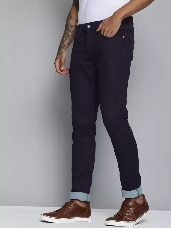 Men Skinny Tapered Fit Jeans - image 7