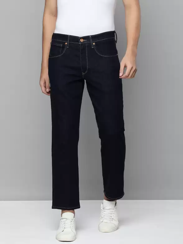 Men Relaxed Tapered Fit Jeans - image 7