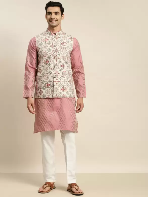 Men Kurta with Churidar - image 7