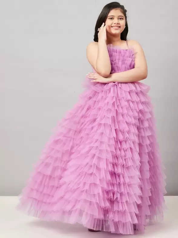 Net Maxi Dress - image 7