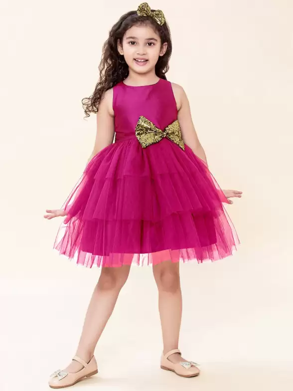 Embellished Net Dress - image 7