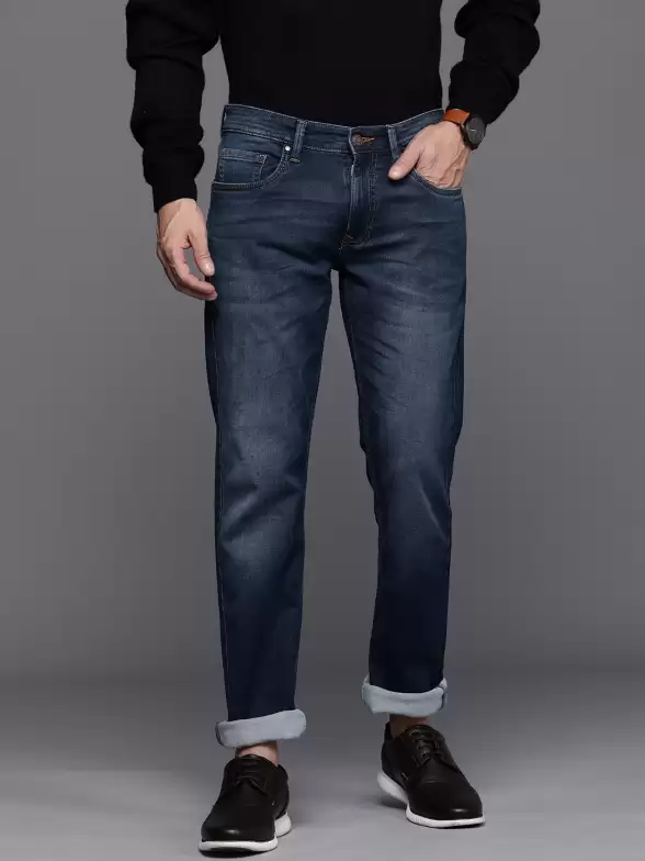Men Slim Fit Mid-Rise Jeans - image 7