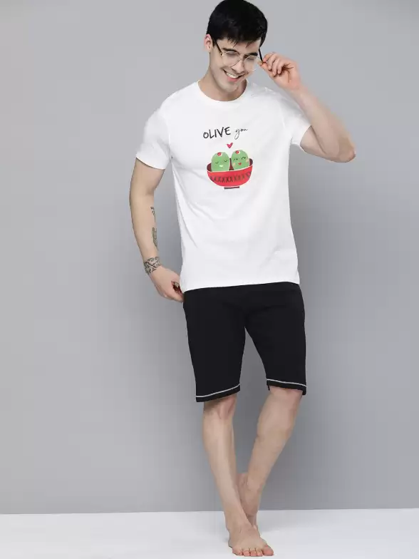 Men Pure Cotton Night suit - image 7