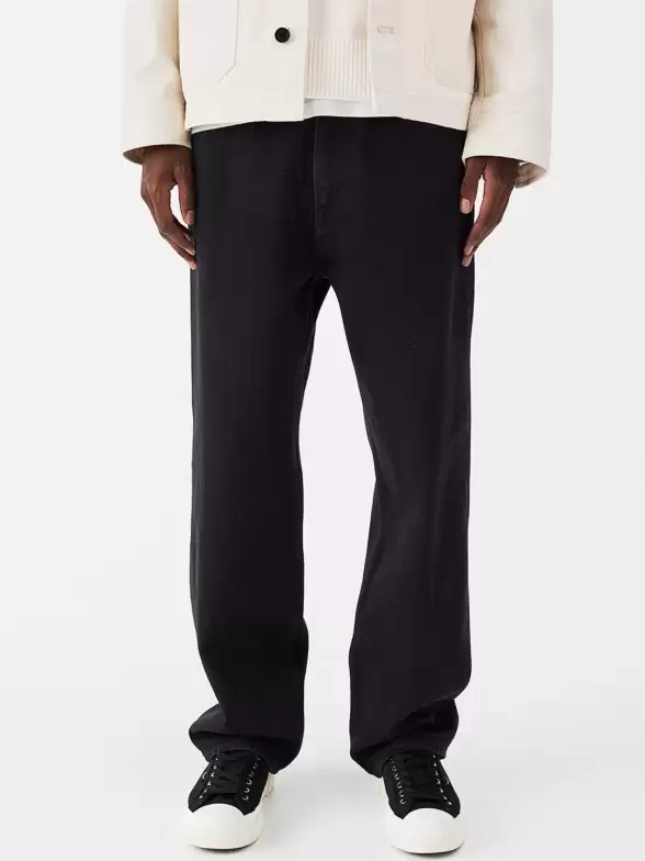 Men Cotton Loose Jeans - image 7