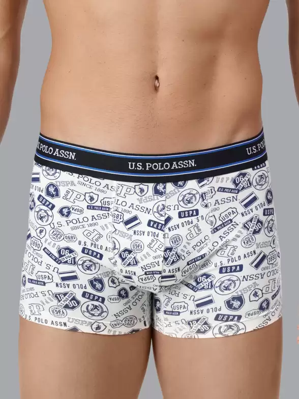 Men Printed Cotton Trunk - image 7