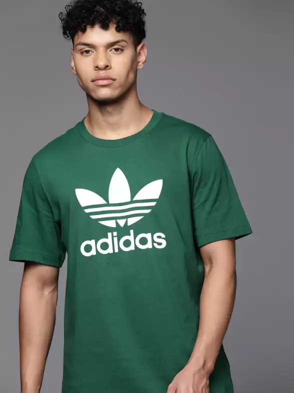 Trefoil Printed Cotton T-shirt - image 7