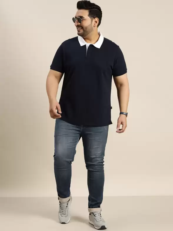 Plus Size Polo Collar T-shirt - image 7
