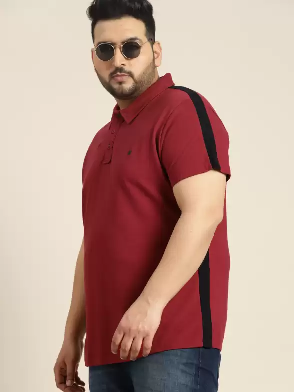 Plus Size Polo Collar T-shirt - image 7