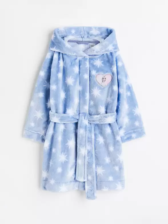 Girls Fleece Dressing Gown - image 7