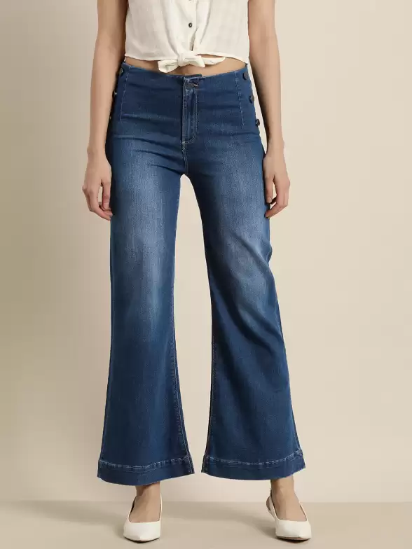 Women Wide Leg Jeans - image 7