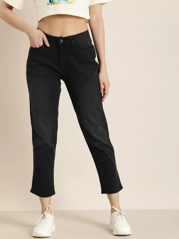 Tapered Fit High-Rise Jeans - image 7