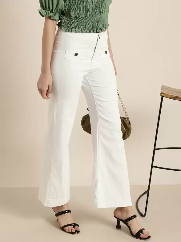 Women Wide Leg Jeans - image 7