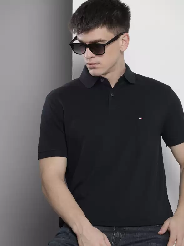 Men Polo Collar T-shirt - image 7