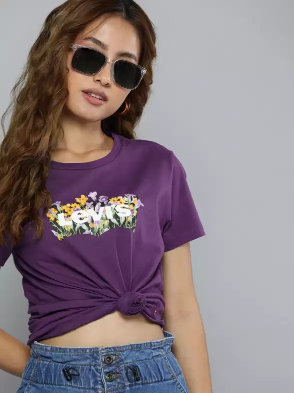 Women Pure Cotton T-shirt - image 7