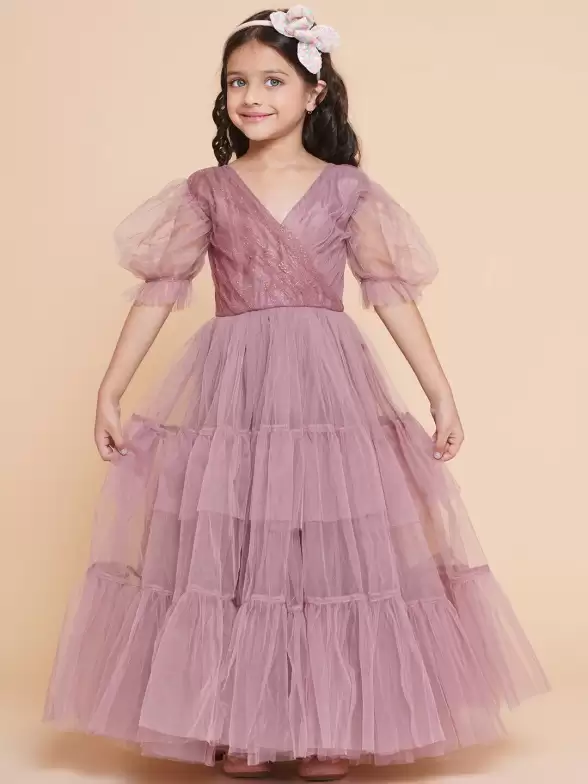 Girls Net Maxi Dress - image 7