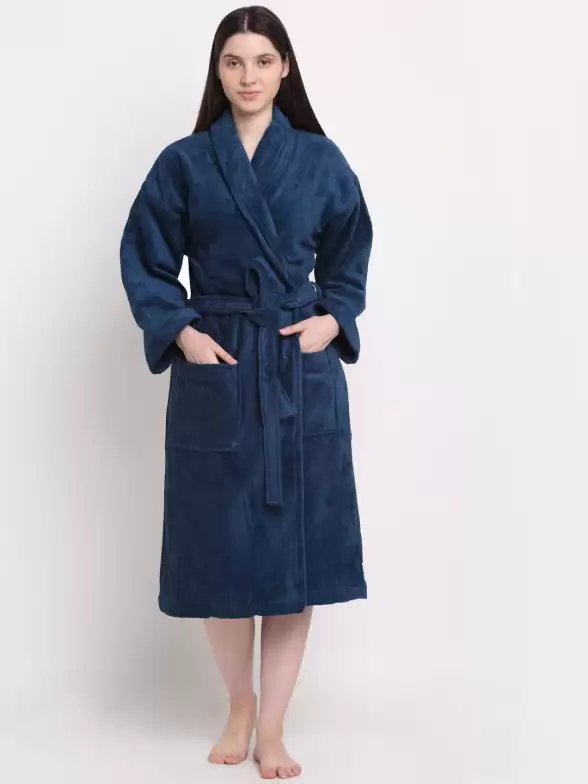 Women Absorbent Bath Robe - image 7