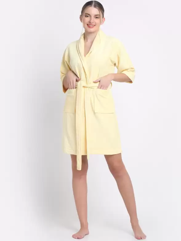 Women Absorbent Bath Robe - image 7