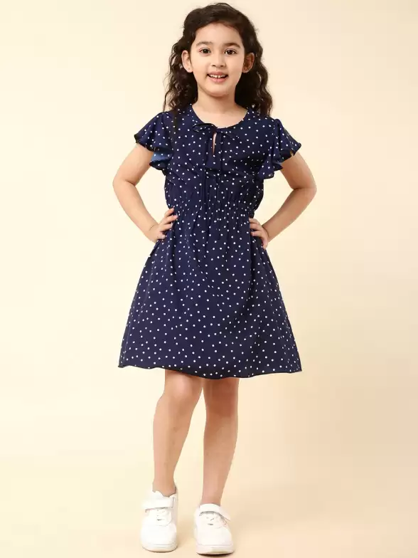 Printed Fit & Flare Dress - image 7