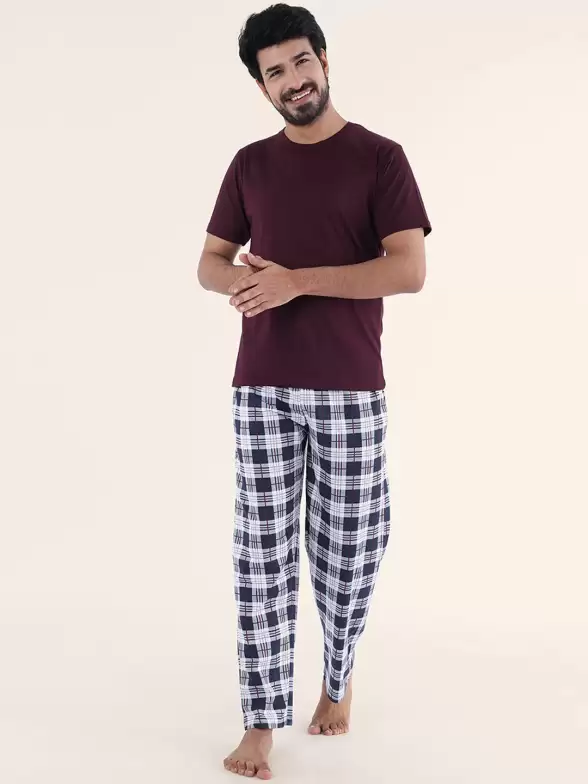 Men Pure Cotton Night suit - image 7