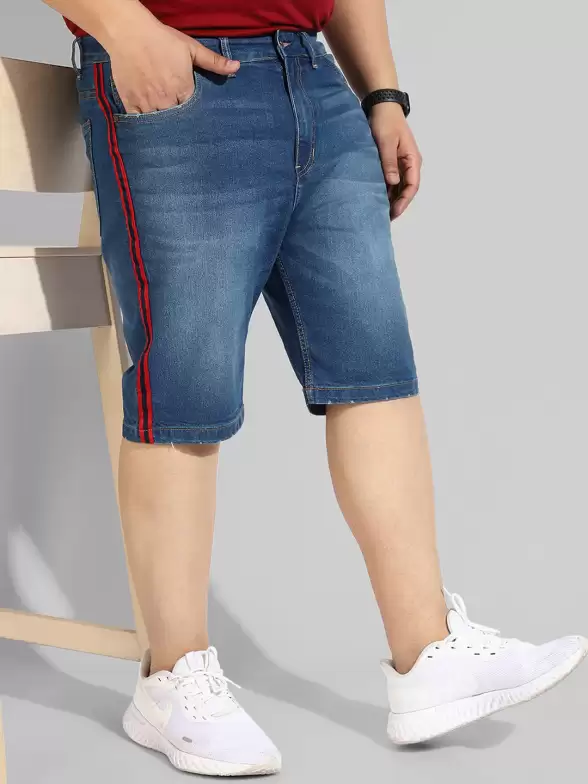 Men Outdoor Denim Shorts - image 7