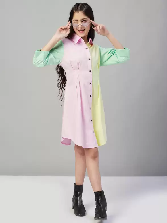 Puffed Sleeve Cotton Dress - image 7