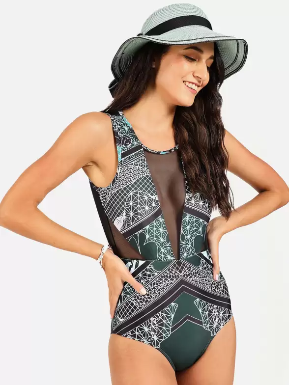 Women Printed Bodysuit - image 7