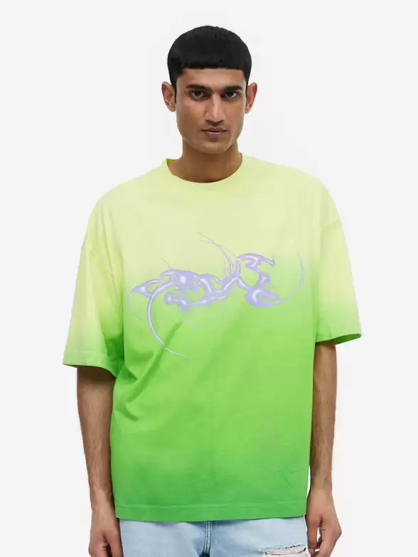 Oversized Fit Printed T-Shirt - image 7