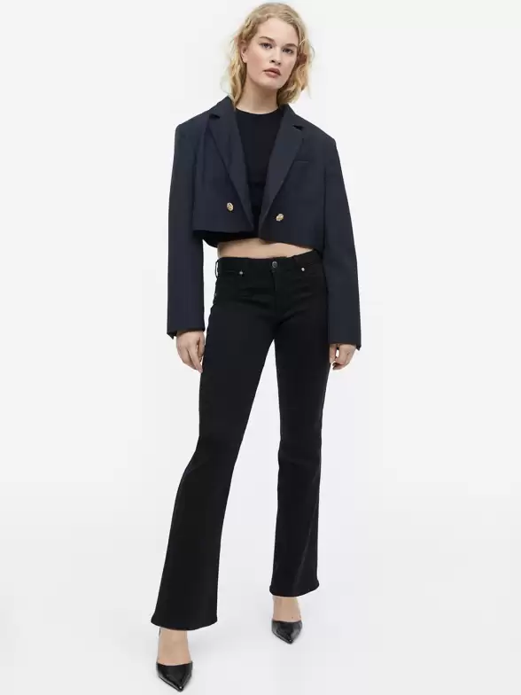 Women Flare Low Jeans - image 7
