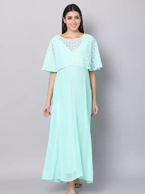 Georgette Maxi Dress - image 7