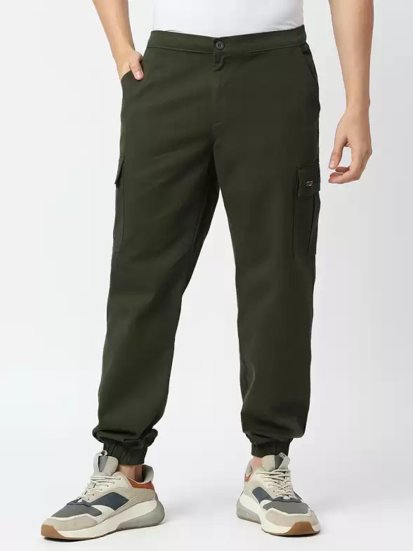 Men Comfort Cargo Trousers - image 7