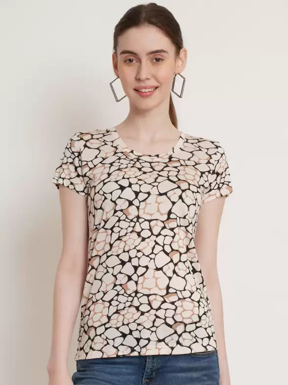 Printed Cotton T-shirt - image 7