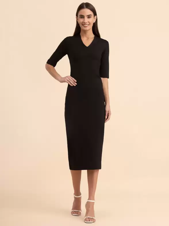 Sheath Midi Dress - image 7