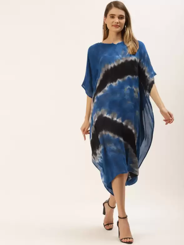Tie And Dye Kaftan Dress - image 7