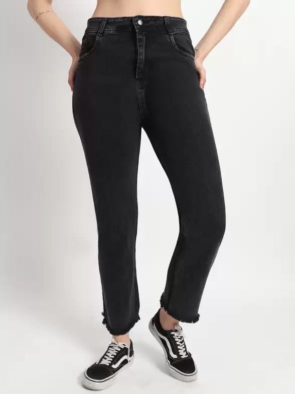 Women Boyfriend Fit High-Rise Jeans - image 7