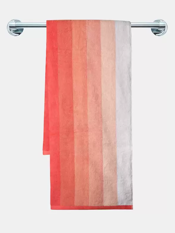 Men Striped Cotton Bath Towel - image 7