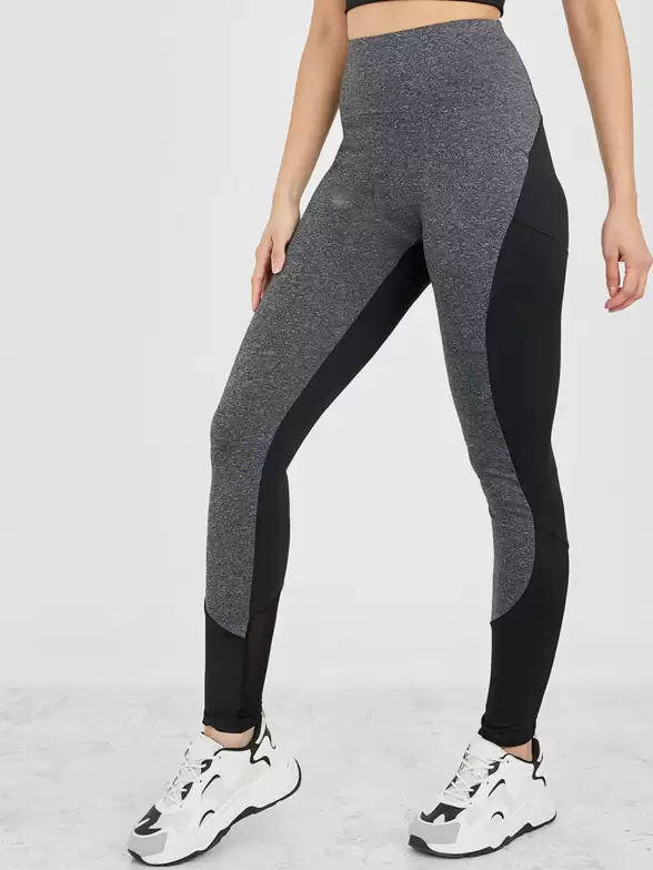 Women Colorblock Active Tights - image 7