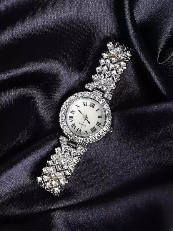 Women Embellished Watch - image 7