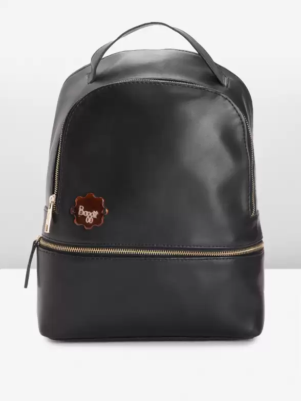 Women Solid Backpack - image 7