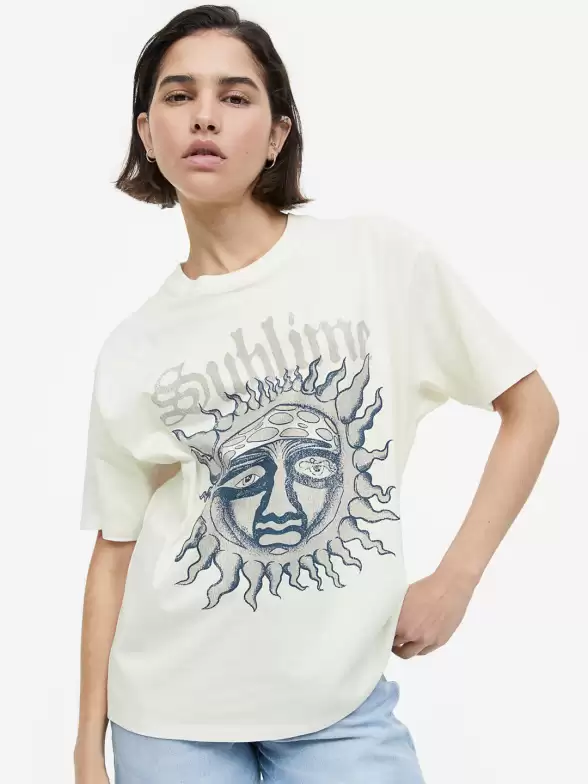 Oversized Printed T-shirt - image 7