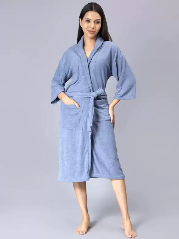 Women Double Side Bath Robe - image 7
