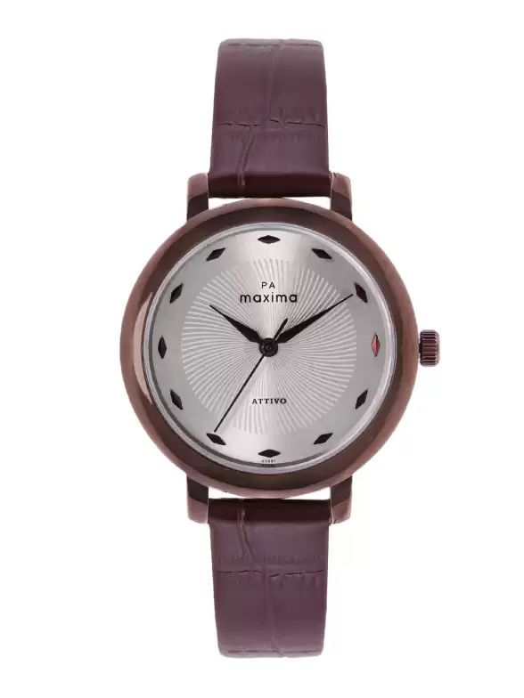 Women Leather Analogue Watch - image 7