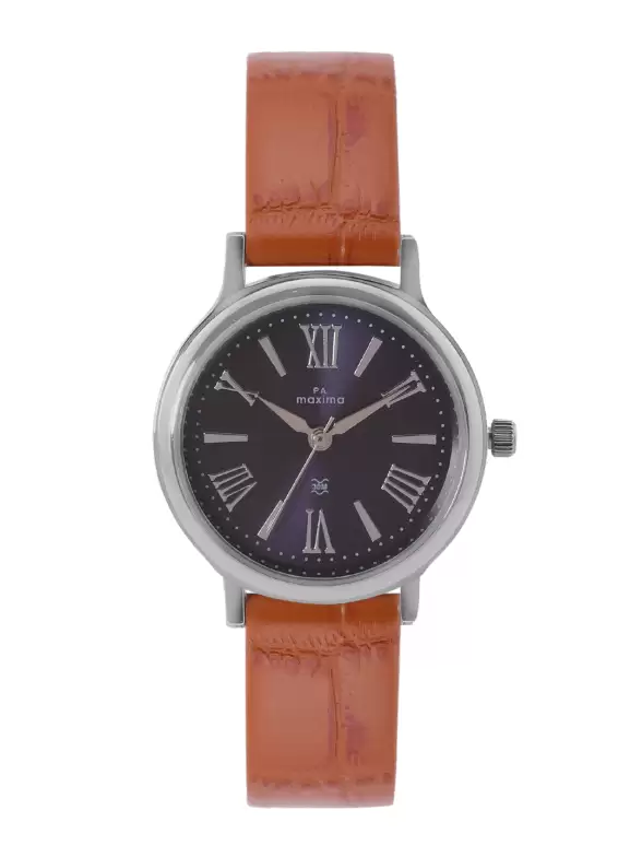 Women Leather Analogue Watch - image 7