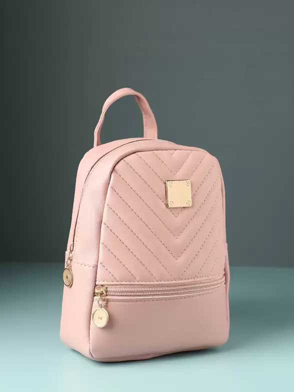 Women Textured Backpack - image 7